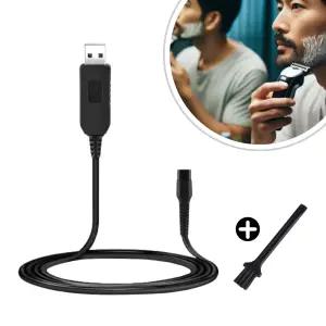 ClenZ 필립스 전기면도기 USB 충전 케이블 HQ8505 호환 15V 차량용 휴대용