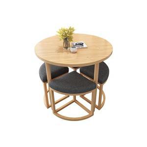 인테리어 카페가구 커피숍 까페테이블 패브릭 야외포차 80CM호두테이블 매점 업소용테이블