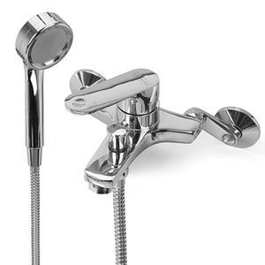 욕조 벽붙이 샤워기 세트 수전 수도꼭지 욕실 벽수전