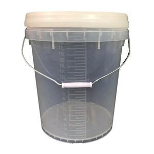 눈금 플라스틱 계량통 투명 비커 바스켓 양동이 계량컵