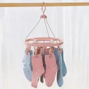 고품질 빨래집게 클린홈 건조대 양말 속옷걸이 2p세트 (WFHJF8W)