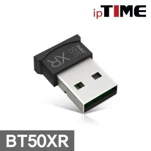 ipTIME BT50XR 블루투스 5.0 USB 동글 블랙/무선동글이/USB허브/블루투스동글/멀티허브/동글이/USB블루투스