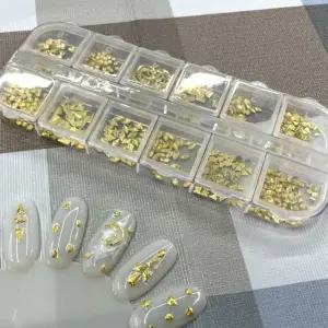네일아트 파츠 꾸미기 레진아트 네일파츠 골드리벳 (WFGTDZN)