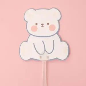 휴대용부채 동물 곰 부채 캐릭터 여름 (WFGT95S)