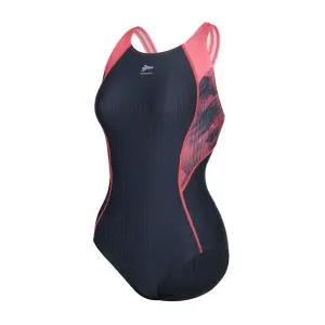 [레노마]여성 믹스 X백 원피스수영복 딥그레이 RN-LS2F806-DG