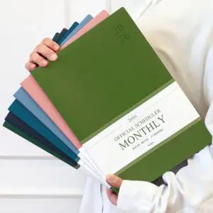 2026 오피셜 빅 먼슬리 스케줄러 월간 업무용 메모 디자인