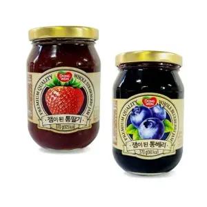 동원 잼이된 딸기 통베리 딸기잼 블루베리 잼 잼이된 통베리 딸기잼 블루베리 잼