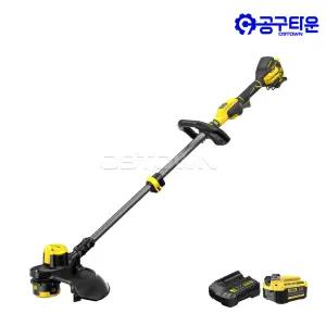 스탠리 SBST933R1 충전 예초기 20V 6.0Ah 1팩 줄날전용 절단폭33cm 2단속도조절 길이조정장대 BL