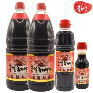홍일점 홍게간장 1.8L 2EA+700ml 편스토랑 맛간장 맛장 소스