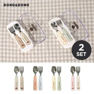 [도노도노] 맘마존 자기주도 이유식 스푼포크세트 1+1
