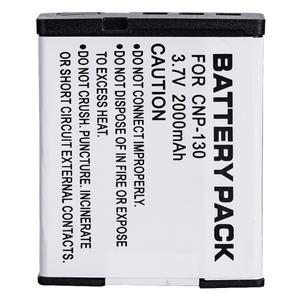 NP-130 카메라 배터리 2000mAh 충전식 카시오 H30