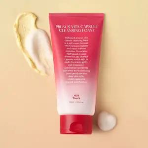 특대용량 밀크터치 서양자두 비타캡슐 클렌징폼 300ml