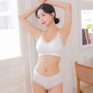 데일리 코지 레이스 컴포트 노와이어 브라렛 세트 5color no.392