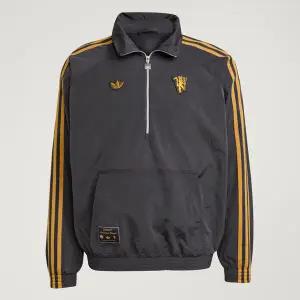 아디다스) 맨체스터 유나이티드 테라스 아이콘 하프 지퍼 재킷 JN2825