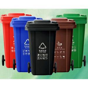 이동식 야외 쓰레기통 업소용 상업용 대형 트레일러 식당