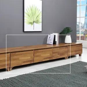 [우아미가구]바엘넬 서랍 거실장 1500