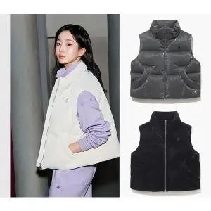 [르꼬끄](대전신세계)[60% OFF] (QP422ODVN1) 여성 크롭 다운 베스트 / 대전신세계