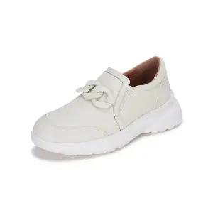 [무크]엠.무크 다인 소가죽 체인 슬립온 아이보리 516523309AQ