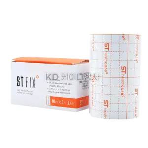 ST 에스티픽스롤 스킨센서티브 10cm*5m 1롤 실리콘 픽싱롤