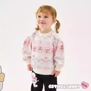 [에스더버니리틀] 하트팡팡자가드티셔츠