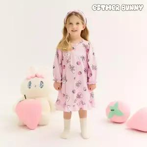 [에스더버니리틀] 베리베리피치웜파자마원피스