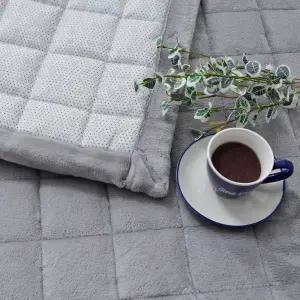 코잠데이 국내생산 무지 누빔 극세사 침대패드 SS/Q