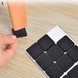 소음방지 패드 10개/가구/높이/조절/신발/미끄럼/방지/밀림/고무/실리콘/스티커/다리/침대/욕조/고무판