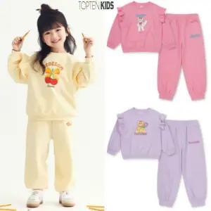 [탑텐키즈](대구신세계)25년 SS 여아) 버비 라이트 테리 셋업MKF1IP2101