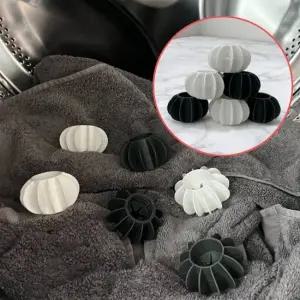 세탁볼 6P 엉킴방지 세탁볼 건조기볼 실리콘세탁볼 세탁기먼지볼 드럼세탁기세탁볼