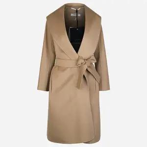 5F 2529016061600 045 메시 벨티드 버진 울 코트 카멜