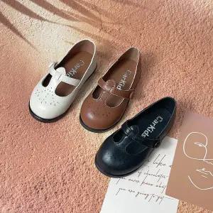 베이비 구두 티스트랩 보행기화 펀칭 여아 아동