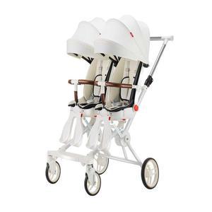 트윈 유모차 더블 접이식 폴딩 쌍둥이 트라이크 경량 대형