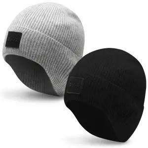 [볼빅]2026 볼빅 방한 이어플랫 니트 골프 비니 모자 남녀공용