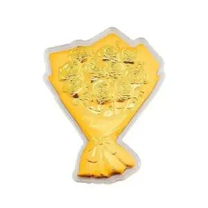 골드앤 순금 24K 꽃다발 0.3g