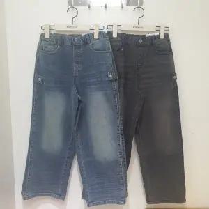 [행텐주니어][모다부평]행텐주니어 약기모사이드핀턱 스냅와이드데님팬츠/14540-155-804-10_BP