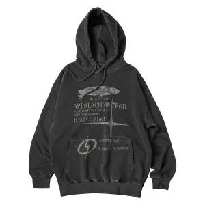 [국내매장판] 트래블 후드티 리즌 트레일 피그먼트 블랙 차콜 563787