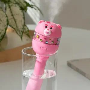 벨리곰 아쿠아보틀 스틱형 무선 가습기 휴대용 탁상용 무드등 저소음 미니 가습기