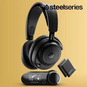 [국내정품] 스틸시리즈 아크티스 노바 엘리트 무선 게이밍헤드셋 블랙