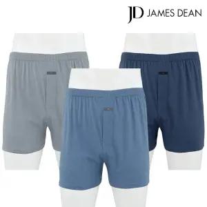 JHMTBZ95 제임스딘 면니트 남성트렁크팬티3매입