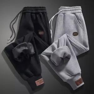 겨울 융기모 조거팬츠 방한 트레이닝바지 2XL~5XL 방풍 남성 추리닝 바지 노가다용