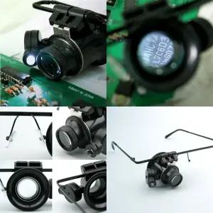 20배율 정밀작업용 외눈 확대경 확대안경 루페 돋보기