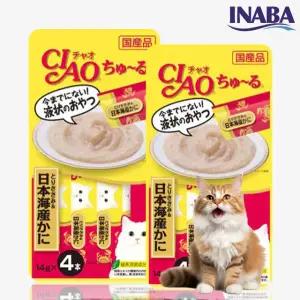 이나바 챠오츄르 닭가슴살 게살(4SC-76)(4p)x6개