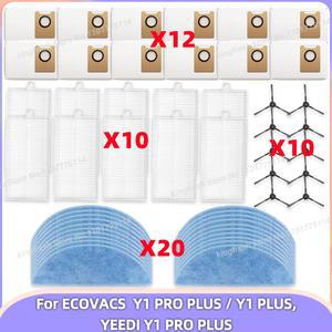 에코백스 디봇 Y1 프로 PLUS 천 호환 브러시 헤파 사이드 플러스 Y DI 걸레 액세서리 필터 부품 ECOVACS