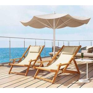 해변 의자 등받이 휴대용 캔버스 리조트 풀빌라 호텔