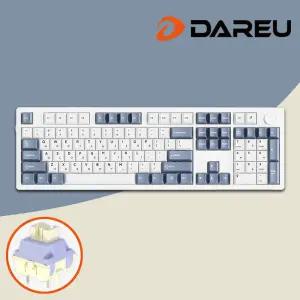 다얼유 EK106 PRO 8K 게이밍 기계식키보드 화이트 저소음 마쉬멜로축