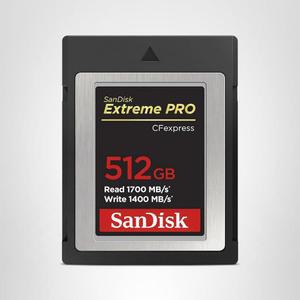 512GB 익스트림 PRO CFExpress 카드 타입 B - SDCFE-512G-GN4NN, 마이크로 SDXC 인터페이스, XQD 메모리