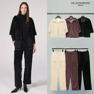 이상봉에디션 25FW 트리코트 패딩 자켓 + 패딩 팬츠 세트