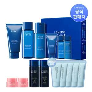 옴므 액티브 워터 2종 세트 + 폼클렌저 150g