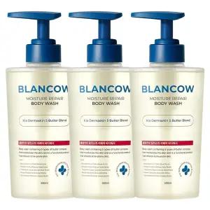 블랑카우 피지개선 바디워시 BHA 여드름기능성 모공트러블 각질개선 즉각보습 500ml 3개