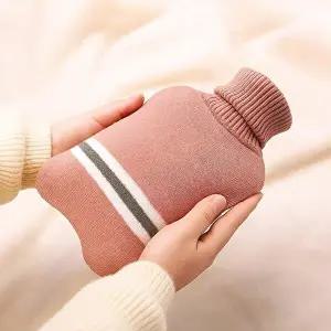 [모든GO]보온 물주머니 2L 니트커버세트 온찜찔 냉찔질 겸용 겨울보온템